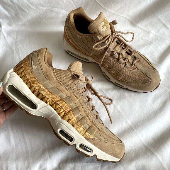 Nike Air Max 95 Premium SE Vanchetta Tan Snake Sneakers main image 4
